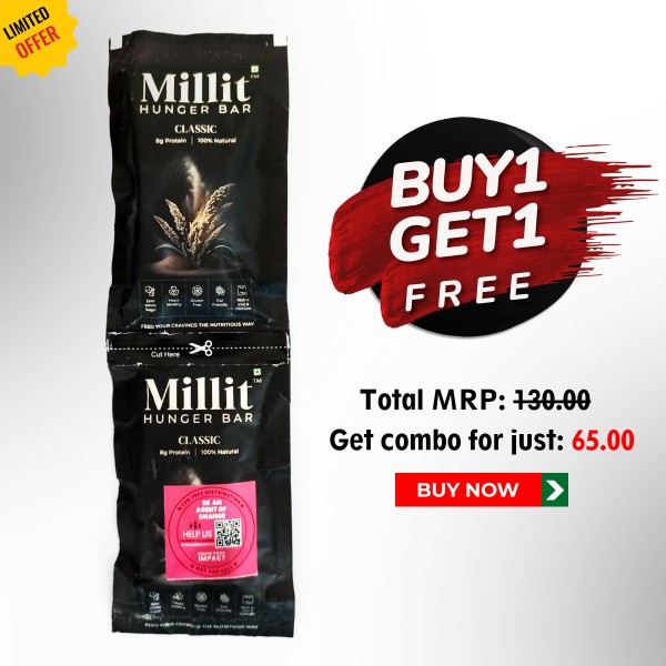 Millet Hunger Bar ( CHILLI ) 25gms