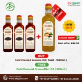 Cold Pressed Sesame Oil Combo (Total - 2000ml )