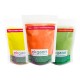 Ekgaon Organic Holi Colours - Yellow, Green, Orange(pack Of Three)each pack 100g